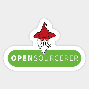 Open Sourcerer Sticker